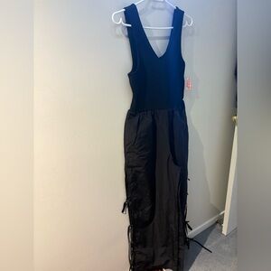 FP Movement by Free People Black Jumpsuit